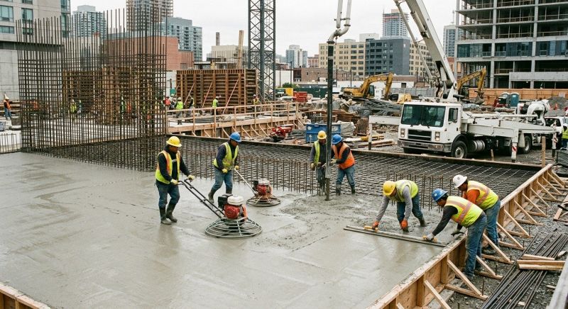 Commercial Slab Construction in Toledo, OH