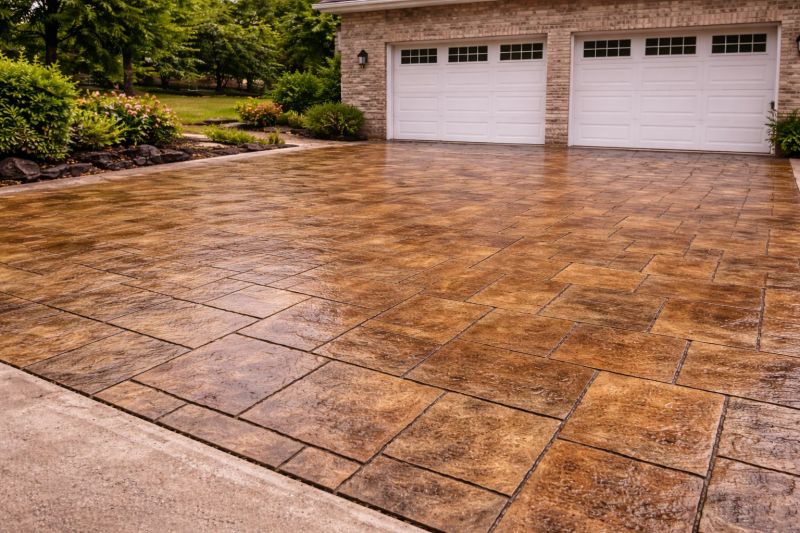 Concrete Driveway Refinishing in Dallas, TX