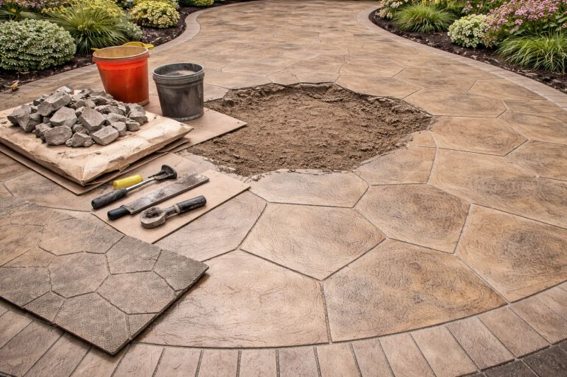 Decorative Concrete Repair in Clermont, FL