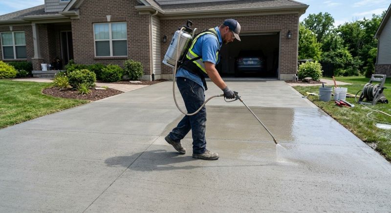 Driveway Acid Washing in Frisco, TX
