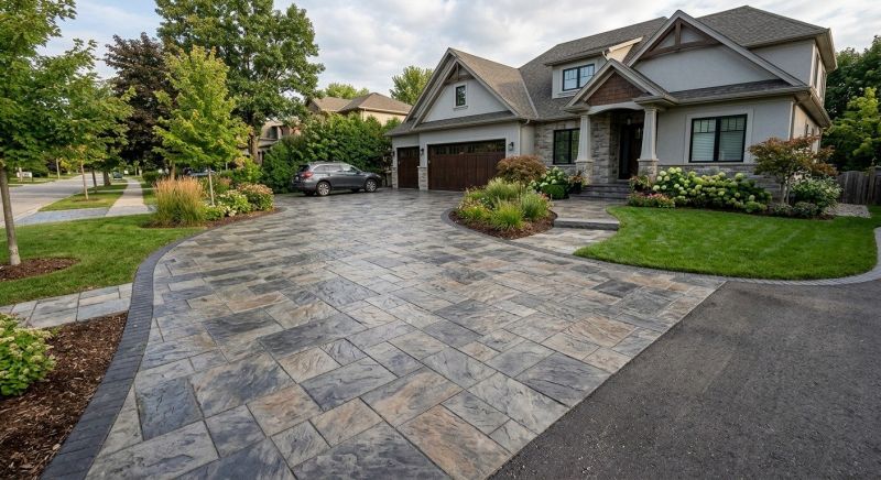 Driveway Overlay Installation in Dallas, TX