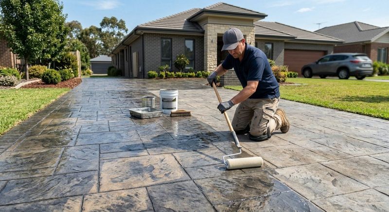 Driveway Refinishing in Dallas, TX