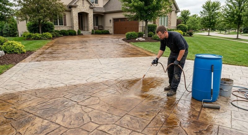 Driveway Refinishing in Corpus Christi, TX
