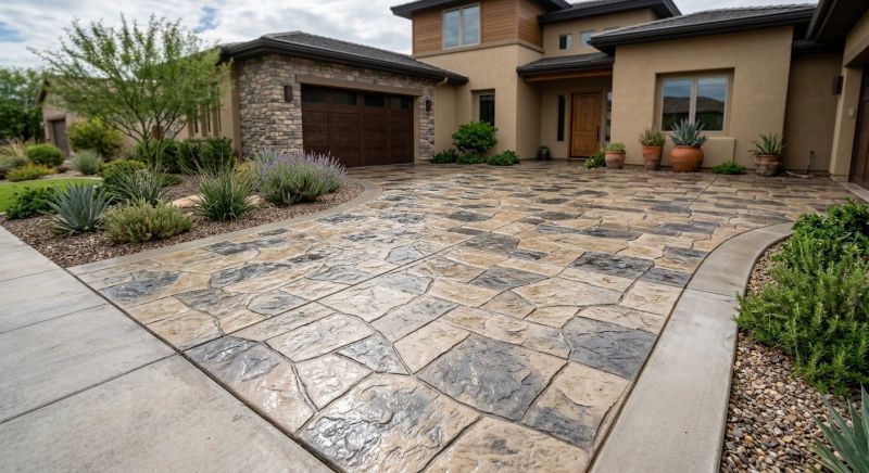 Driveway Stamping in Frisco, TX