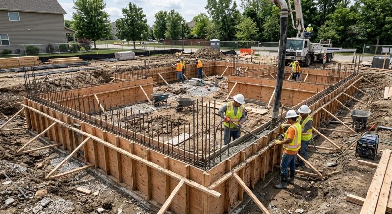 Foundation Construction in Fort Wayne, IN