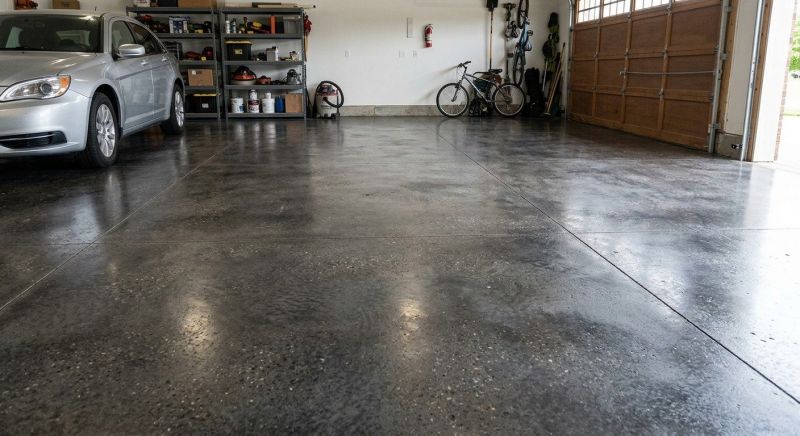 Garage Concrete Finishing in Fort Worth, TX