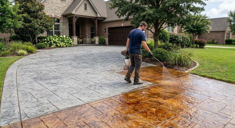 Garage Concrete Finishing in Fort Worth, TX