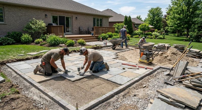 Hardscape Landscaping in Boston, MA