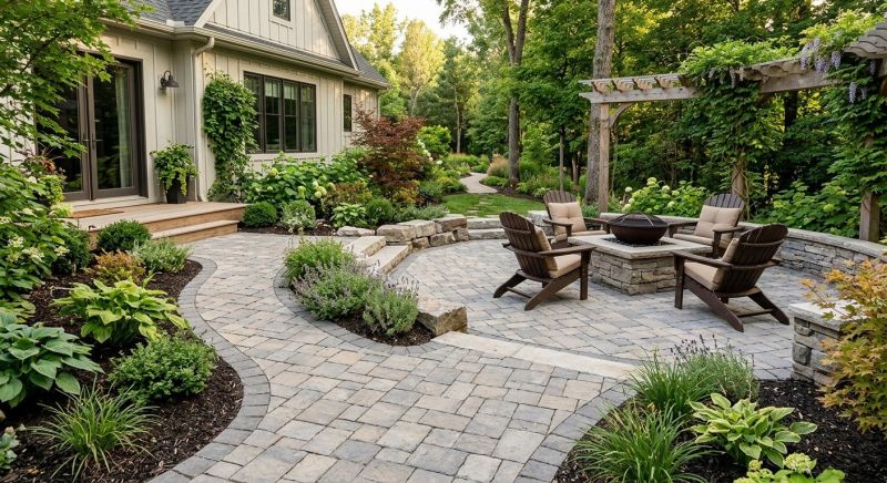 Paver Patio Installation in Boston, MA