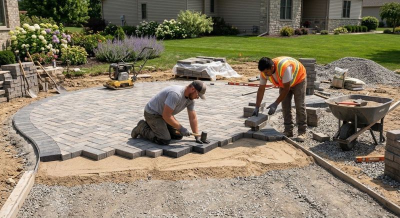 Pavers Landscaping in Boston, MA