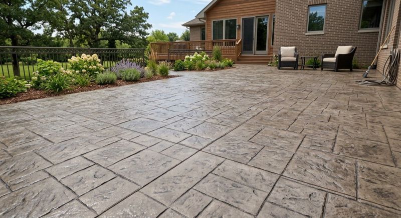 Stamped Concrete Construction in Corpus Christi, TX