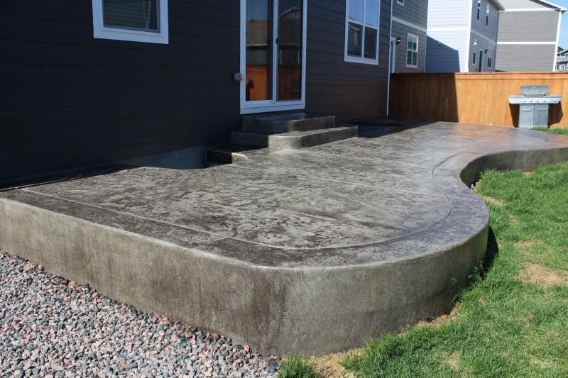 Stamped Concrete Installation in Fort Worth, TX