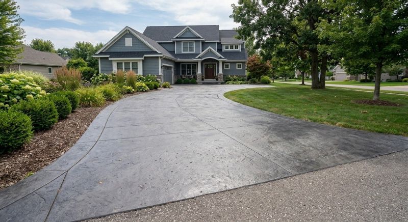 Tinted Concrete Installation in Fort Worth, TX