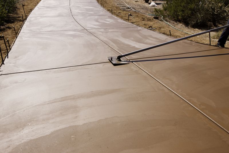 Tinted Concrete Installation in Dallas, TX