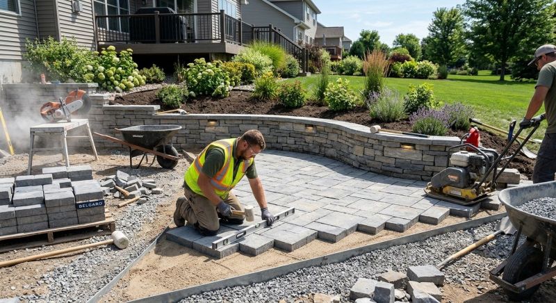 Pavers Landscaping in Fairfield County, CT